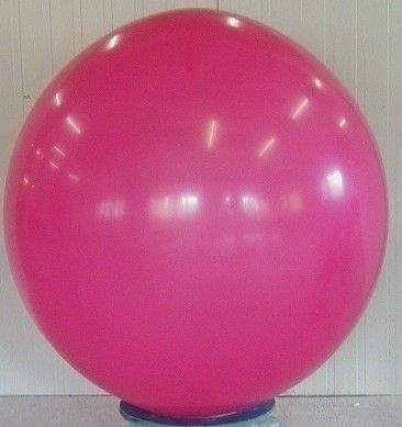 R265  Ø~100cm   Magenta, Riesenballon extra stark, Typ XL - unbedruckt